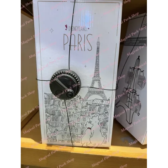 Set de 4 tasses à café Disneyland Paris avec support Tour Eiffel