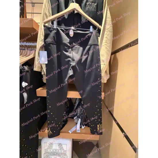 Aristocats Disneyland Paris Black and Gold Leggings – Disney Marie Leggings