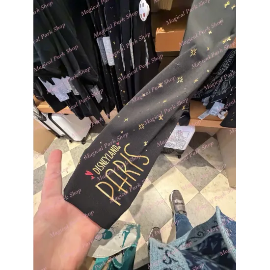 Leggings Aristochats Disneyland Paris negro y dorado – Leggings Disney Marie