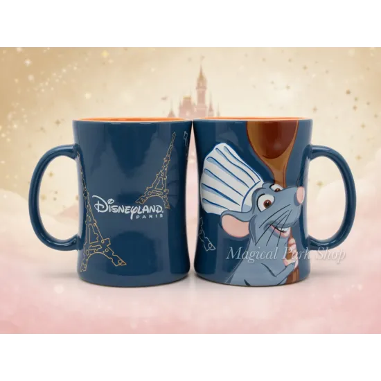 Taza tipo retrato Disney Disneyland Paris – Mickey, Minnie, Simba, Ratatouille, Tic y Tac, Lotso