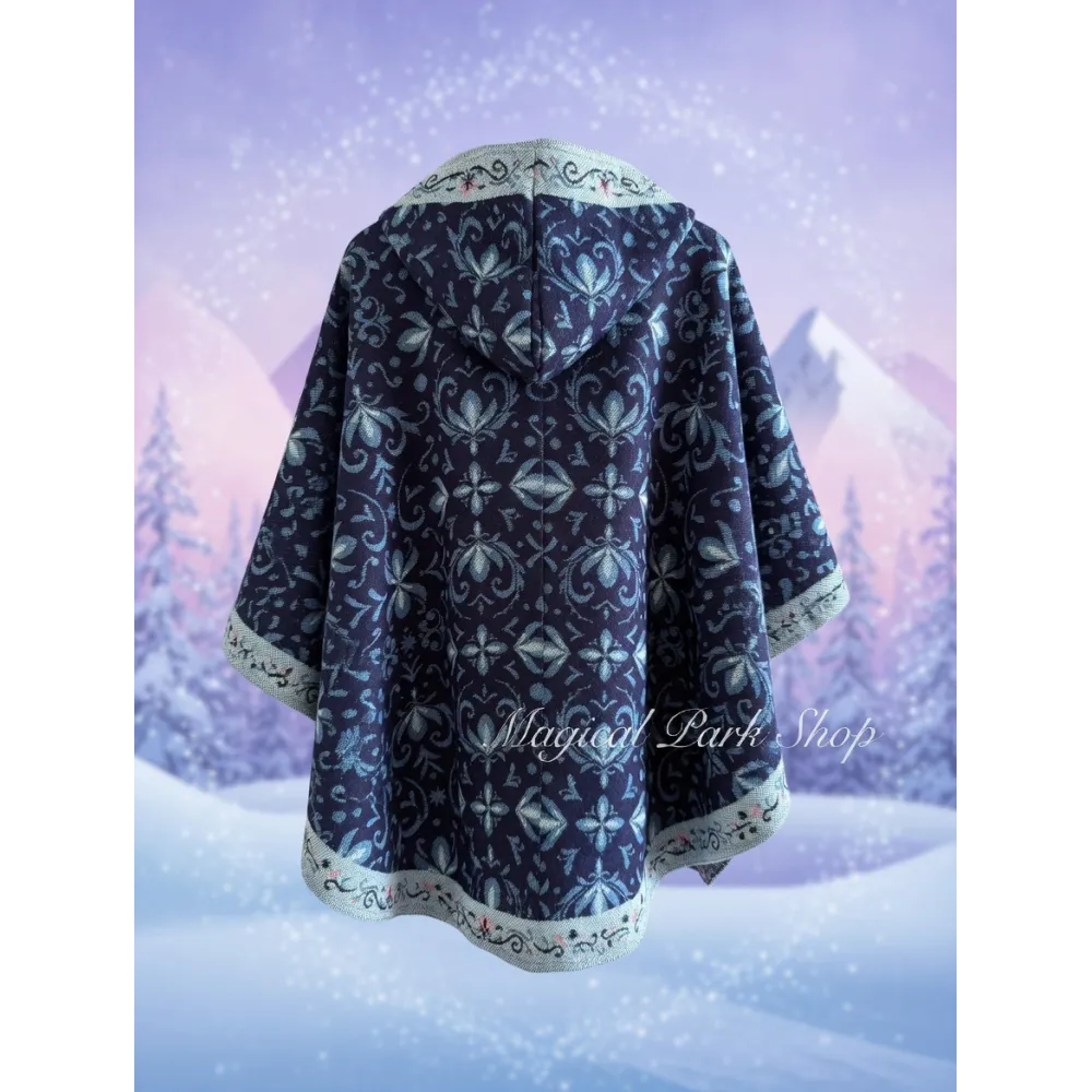 Poncho La Reine des Neiges – Poncho Disney Frozen femme avec capuche world of Frozen
