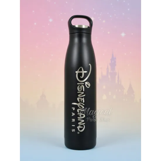 Botella Disneyland Paris negra, rosada o vintage Mickey – Gorra Disney de metal