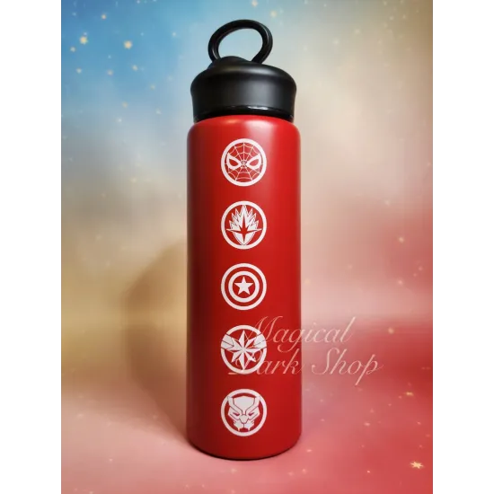 Botella Marvel roja – Disneyland Paris Avengers