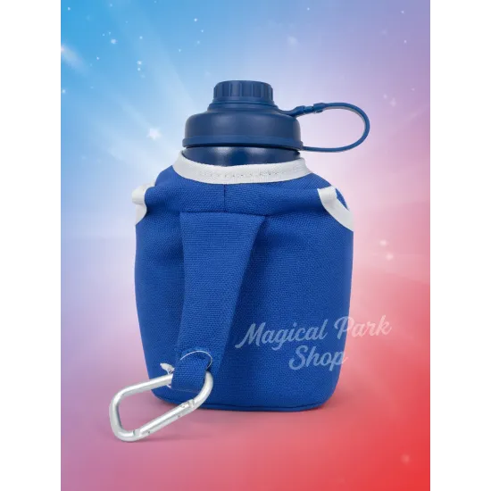 Wasserflasche Captain America mit Schutzhülle – Marvel Flasche Disneyland Paris