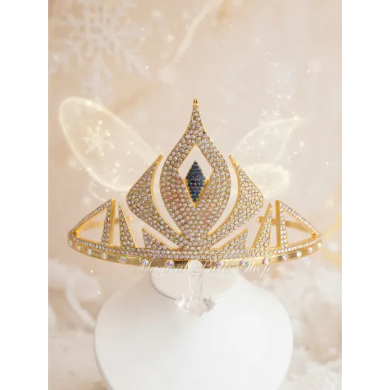 Elsa Tiara Headband Frozen Queen – Crown Tiara Disneyland Paris