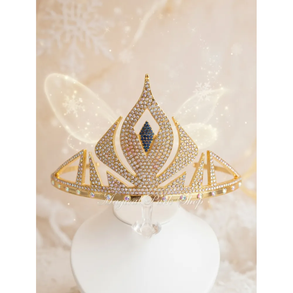 Elsa Stirnreif Die Eiskönigin – Krone Tiara Disneyland Paris