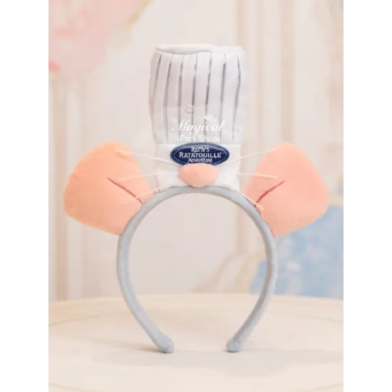 Disney Stirnband mit Ohren von Rémy Ratatouille – Accessoire Disneyland Paris