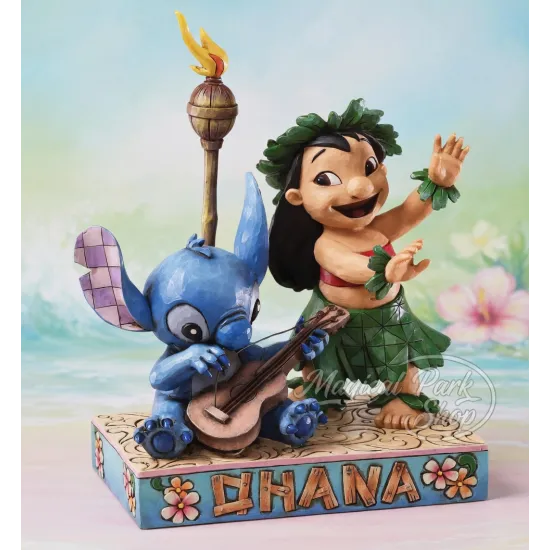 Disney Traditions Figuren Jim Shore – Stitch, Lilo Ohana