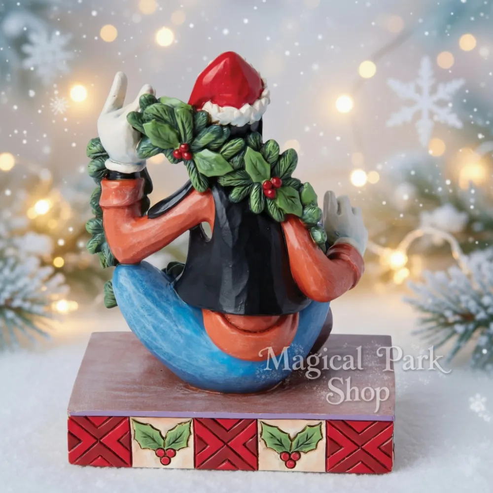 Dingo Weihnachtsfigur Jim Shore Traditions – Disney Enesco Collection