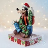 Dingo Weihnachtsfigur Jim Shore Traditions – Disney Enesco Collection