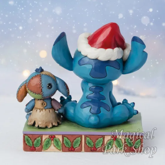 Stitch & Scrump Weihnachts-Figur Jim Shore Traditions – Disney Enesco