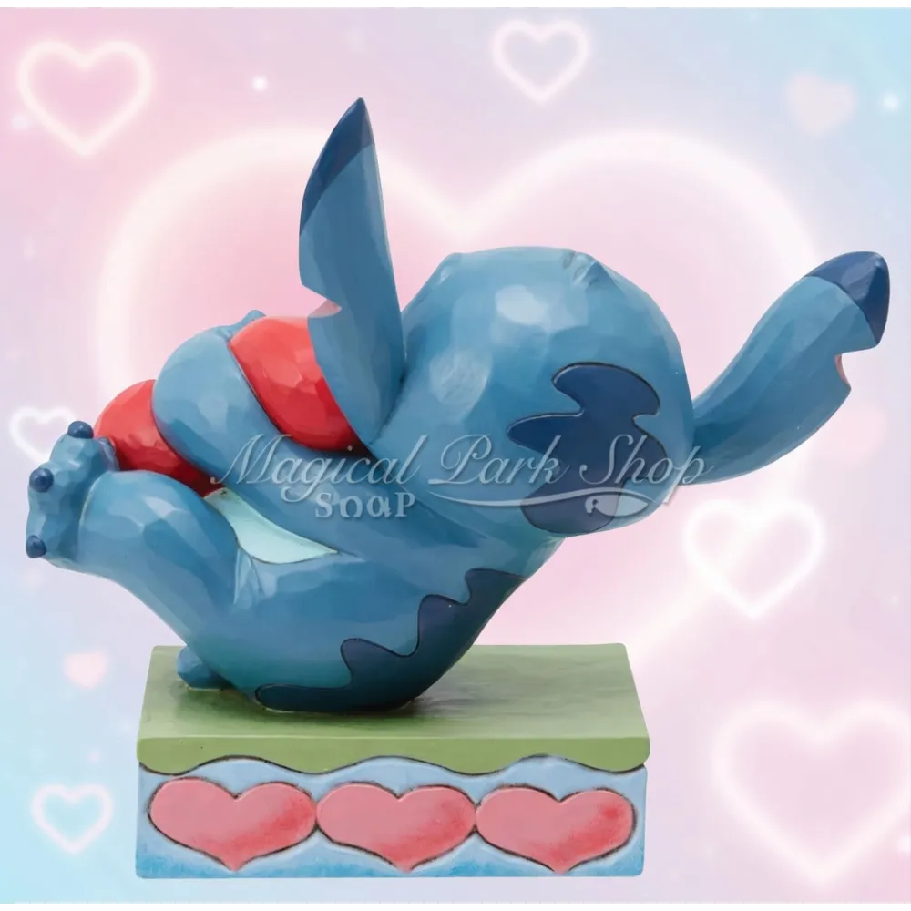 Figura de Stitch con Corazón Jim Shore Traditions – Disney Enesco