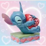 Stitch-Figurine mit Herz Jim Shore Traditions – Disney Enesco
