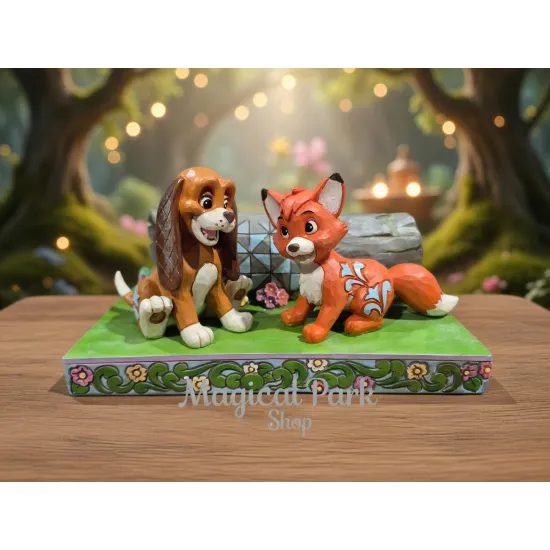 Figur Rox & Rouky Jim Shore Traditions – Disney Enesco Kollektion