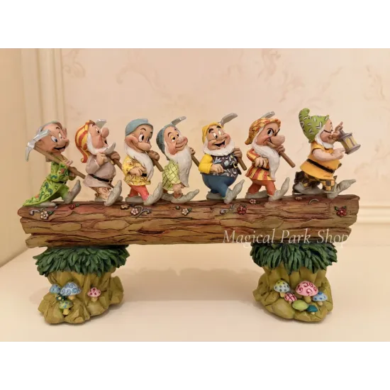 Figur 7 Zwerge Jim Shore Traditions – Schneewittchen Disney Enesco