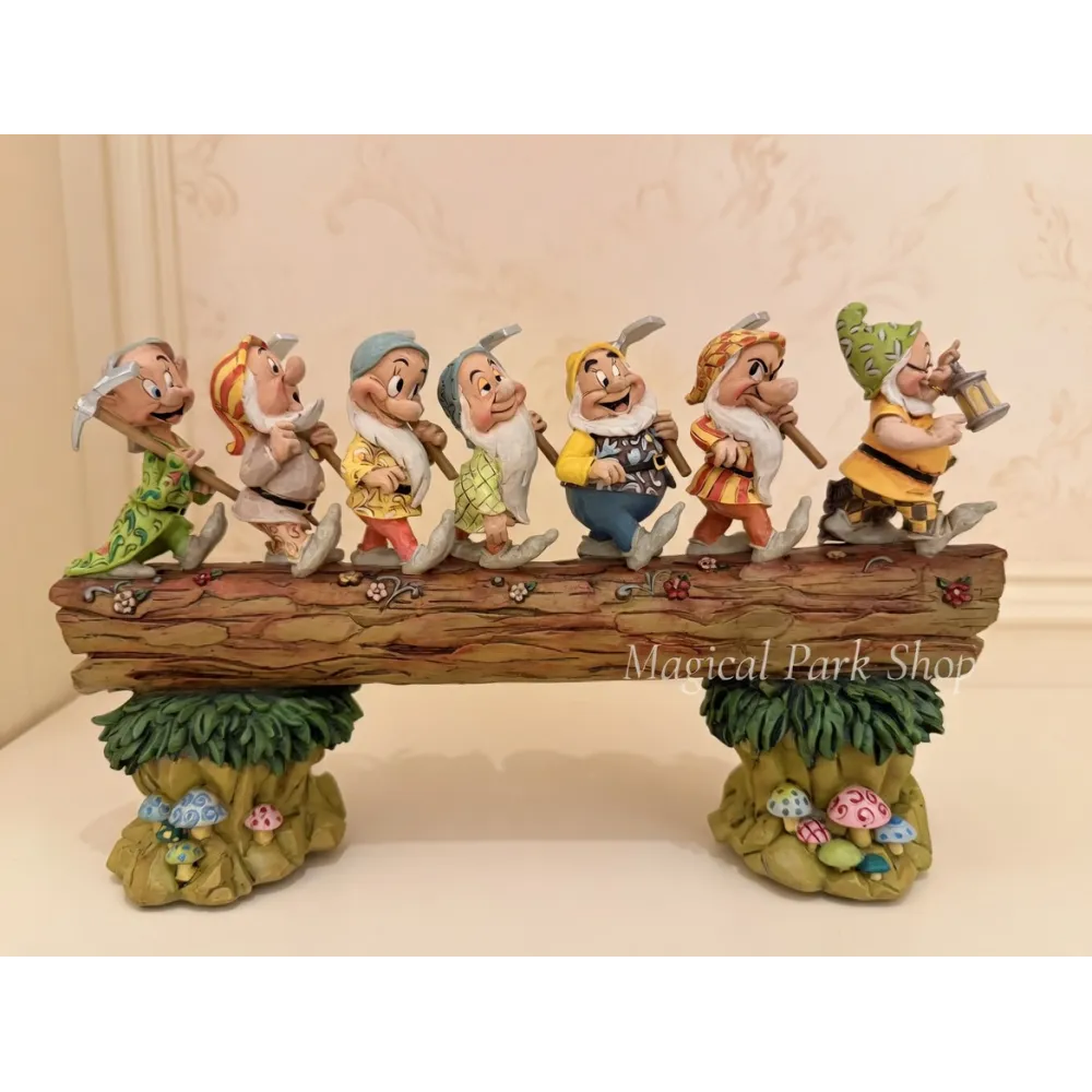 Jim Shore Traditions Snow White Disney Enesco 7 Dwarfs Figurine