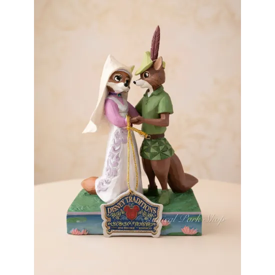Robin Hood & Marian Jim Shore Traditions Figur – Disney Enesco