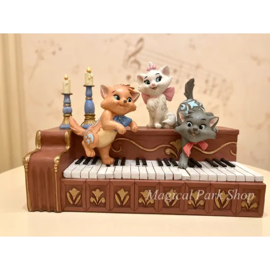 Figur Die Aristocats Klavier Jim Shore Traditions – Disney Enesco