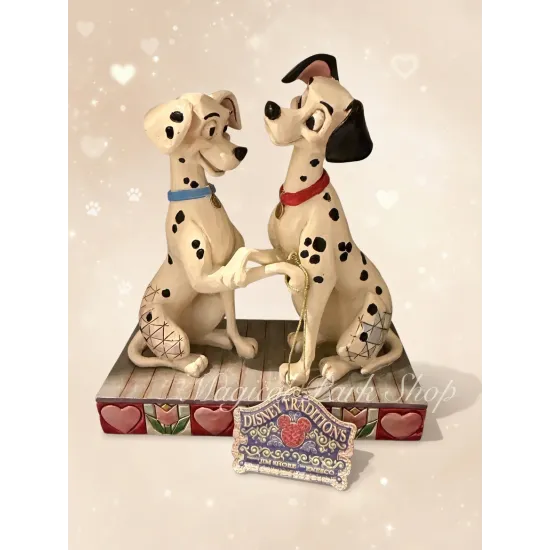 Figurine Les 101 Dalmatiens Jim Shore Traditions – Disney Enesco