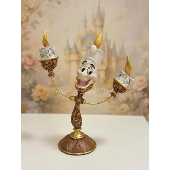 Figurine Lumière Jim Shore Traditions – Disney La Belle et la Bête