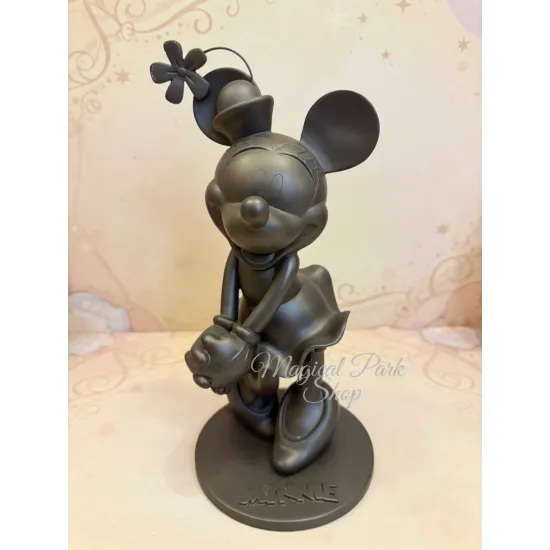 Figurines Mickey & Minnie Finition Bronze – Disney Collection Élégante