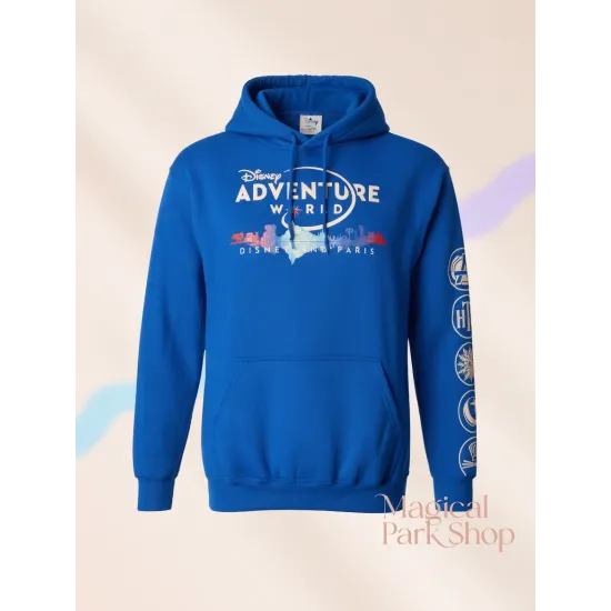 Disney Adventure World Hoodie – Disneyland Paris Blue