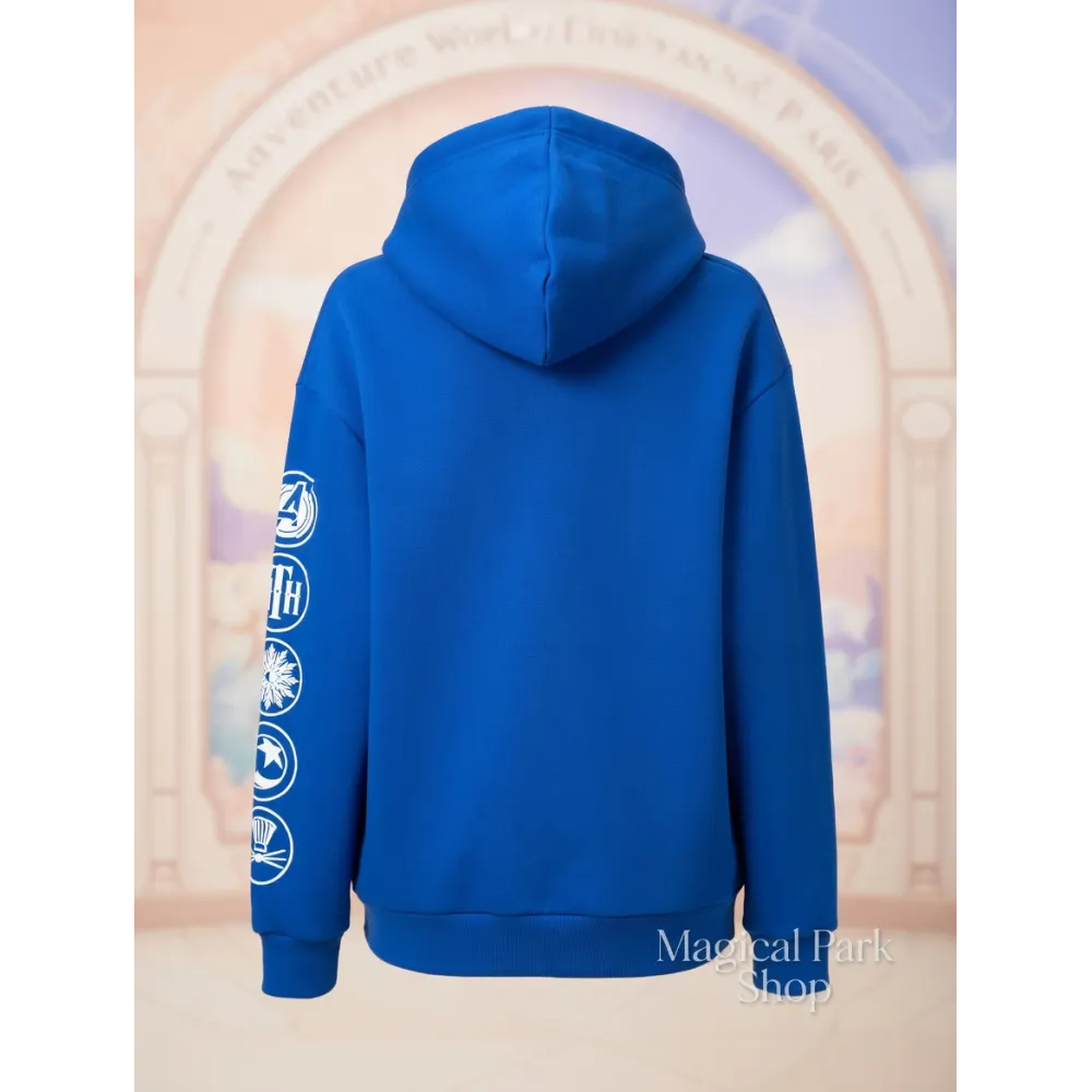 Sudadera con capucha Disney Adventure World – Azul Disneyland Paris
