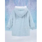 Sudadera tipo polar infantil Disney Frozen – Sudadera con capucha polar Elsa La Reine des Neiges