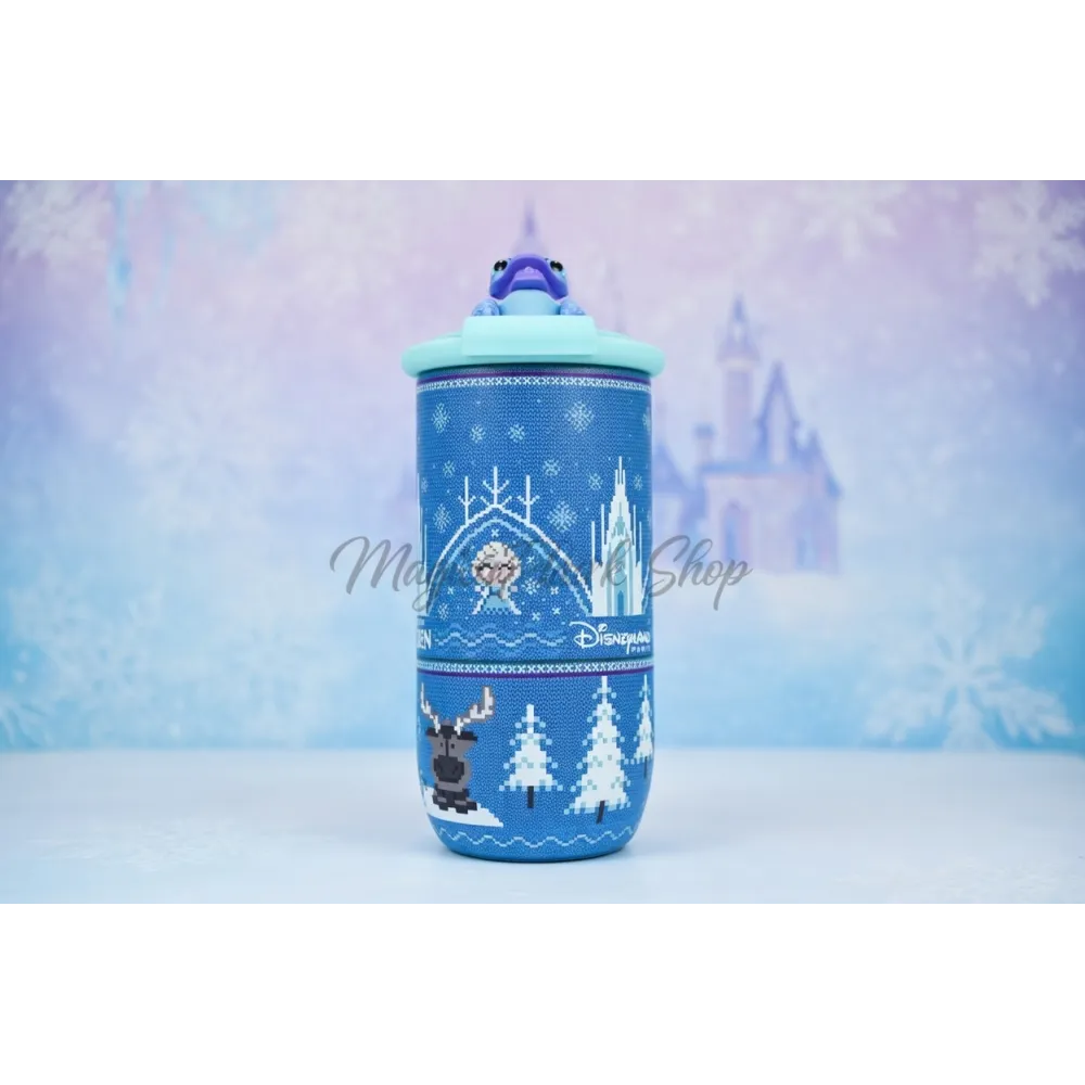 Disney Frozen Becher – Für Kinder und Erwachsene mit Strohhalm