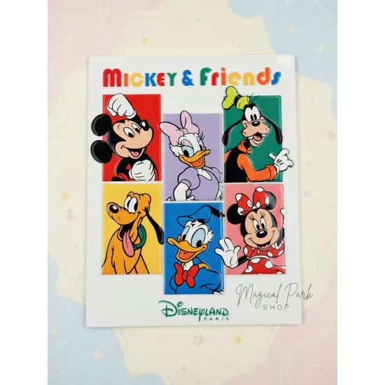 Disney Disneyland Paris Magnet – Mickey, Pixar, Marvel, Star Wars