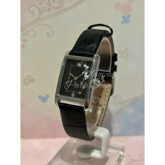 Reloj Disney Los 101 Dálmatas – Pulsera negra elegante Disneyland Paris