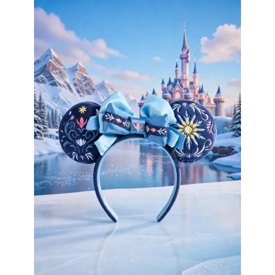 Ohren Stirnband Minnie Disney La Reine des Neiges – Disneyland Paris World of Frozen