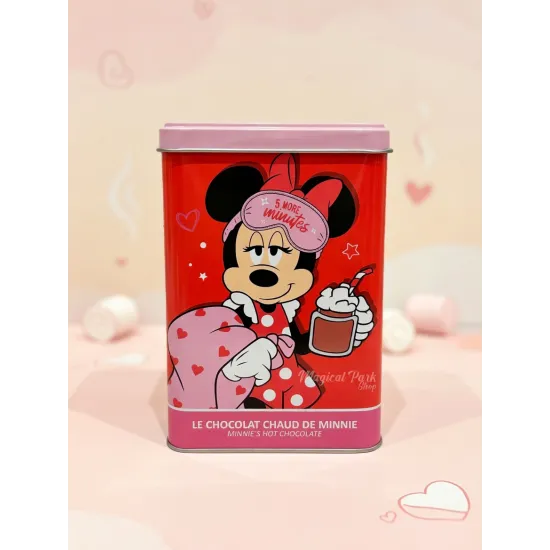 Chocolate caliente Disney Minnie – Colección Morning caja de metal 250g Disneyland Paris