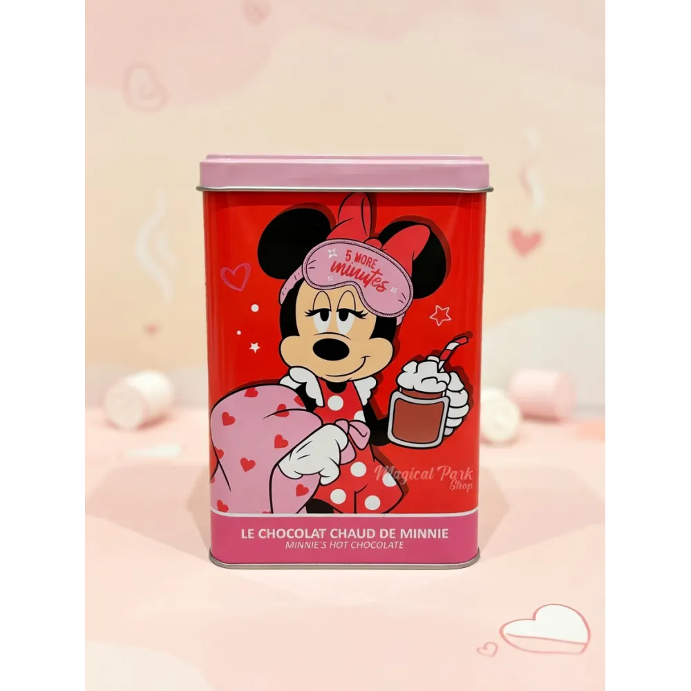 Chocolate caliente Disney Minnie – Colección Morning caja de metal 250g Disneyland Paris