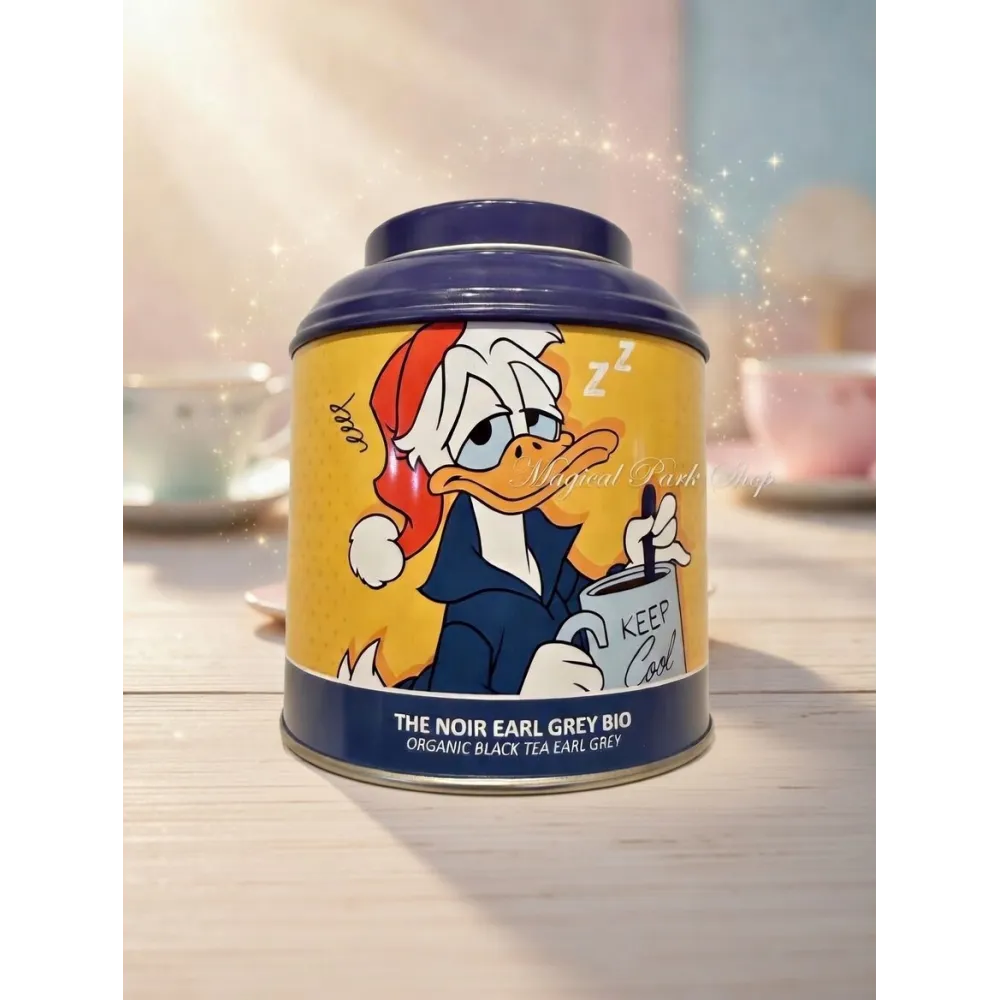 Organic Black Tea Earl Grey Disney Donald – Morning Collection metal tin 100g