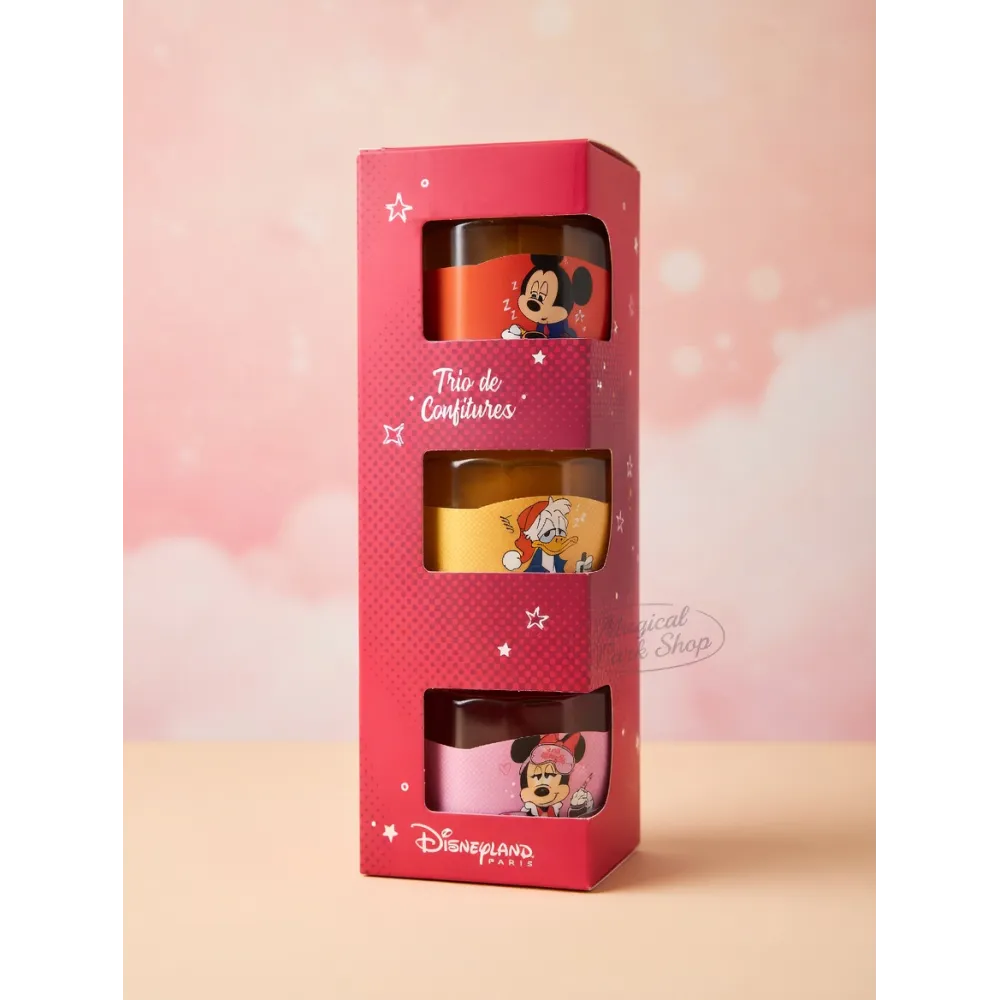 Trio de confitures Disney – Collection Morning coffret 3 saveurs 375g Disneyland Paris