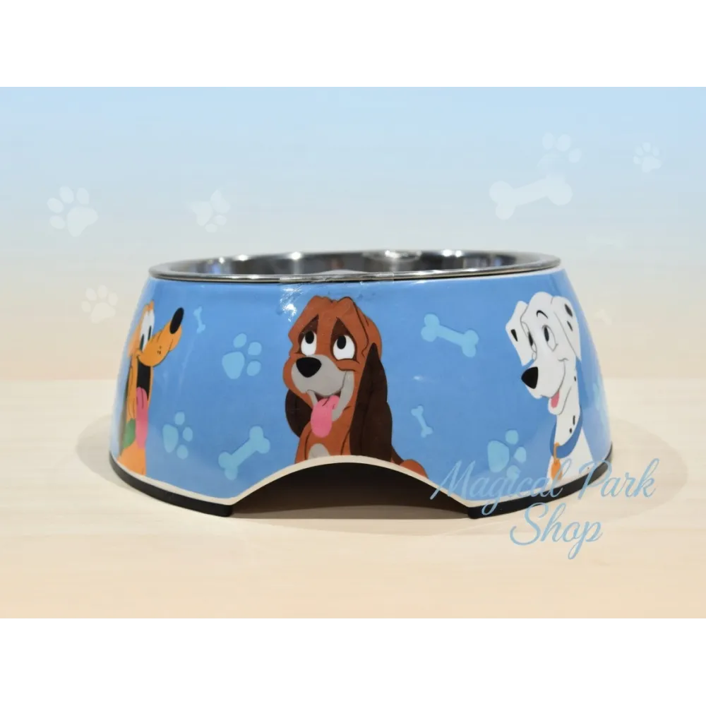 Gamelle Disney chien en acier inoxydable – Disneyland Paris (Bleu / Rose Princess)