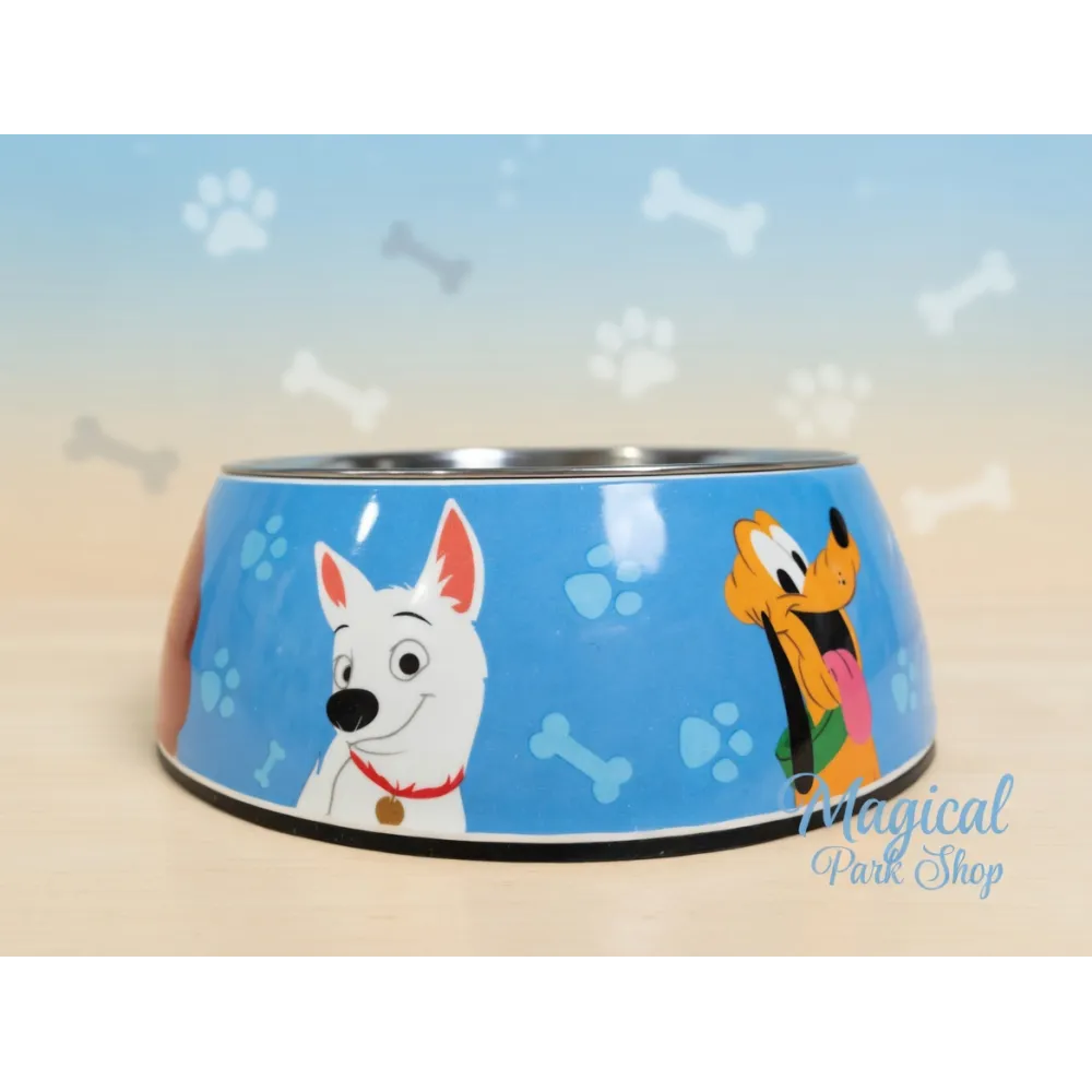 Gamelle Disney chien en acier inoxydable – Disneyland Paris (Bleu / Rose Princess)