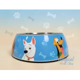 Gamelle Disney chien en acier inoxydable – Disneyland Paris (Bleu / Rose Princess)