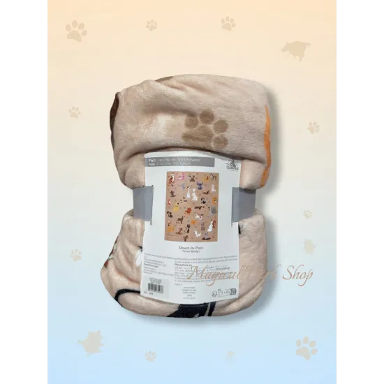 Manta Disney perro y gato – Cobija suave Disney Pets Disneyland Paris