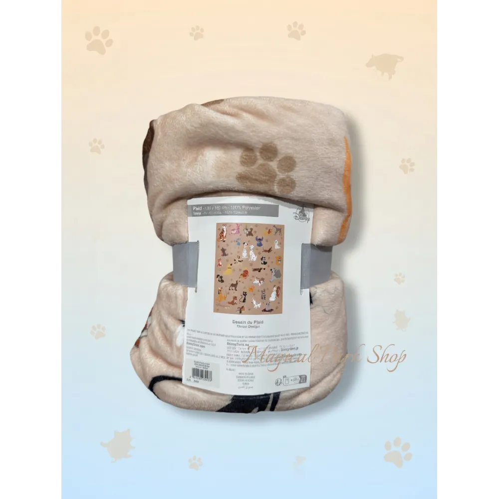 Disney Pets Dog & Cat Blanket – Soft Disney Throw Disneyland Paris