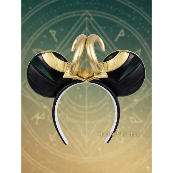 Mickey Loki Ear Headband – Disney Marvel Disneyland Paris