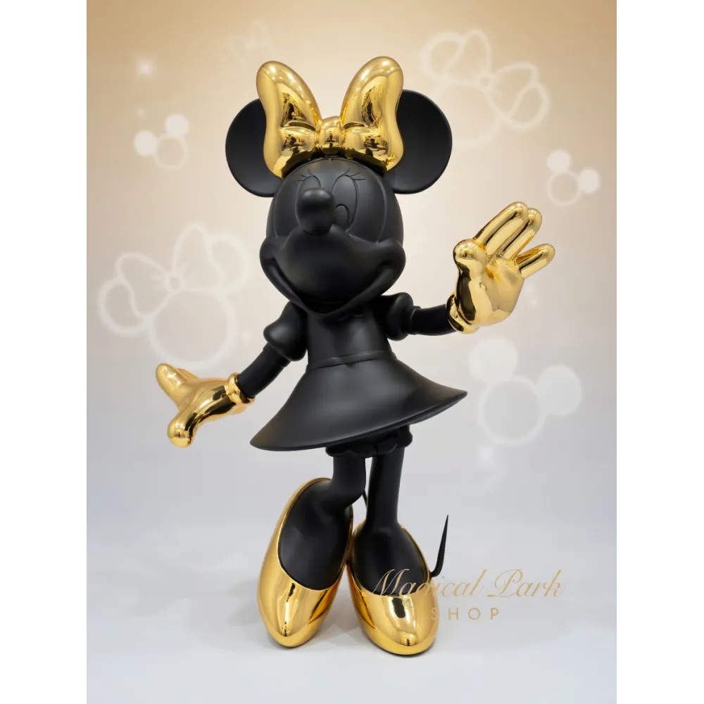 Minnie Welcome Leblon Delienne – Black & Gold Disney Disneyland Paris Figurine