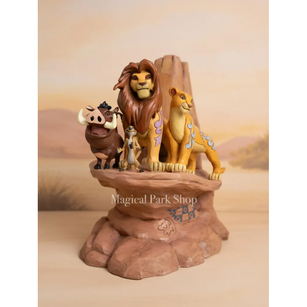 Löwenkönig Simba & Freunde Königsfigur – Disney Traditions Jim Shore Disneyland Paris