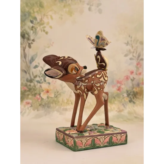 Bambi & Butterfly Figurine – Disney Traditions Jim Shore Disneyland Paris