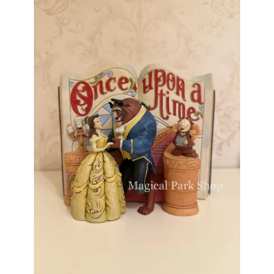 Bella y la Bestia Once Upon a Time – Disney Traditions Jim Shore Disneyland Paris