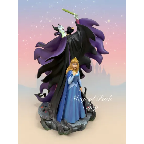 Leuchtfigur Maleficent & Aurora – Disney Dornröschen Disneyland Paris