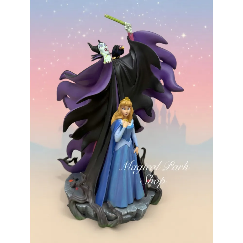 Leuchtfigur Maleficent & Aurora – Disney Dornröschen Disneyland Paris