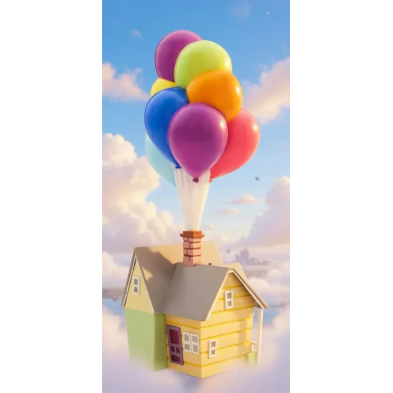 Lámpara de luz nocturna Casa de Là-Haut – Disney Pixar UP Disneyland Paris