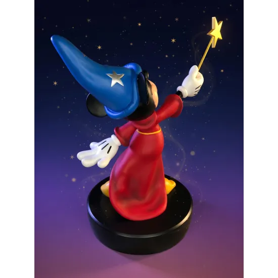 Große Figur MICKEY Lehrling des Zauberers Disneyland Paris Studio Toon